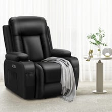 Kyron PU Leather Recliner Armchair